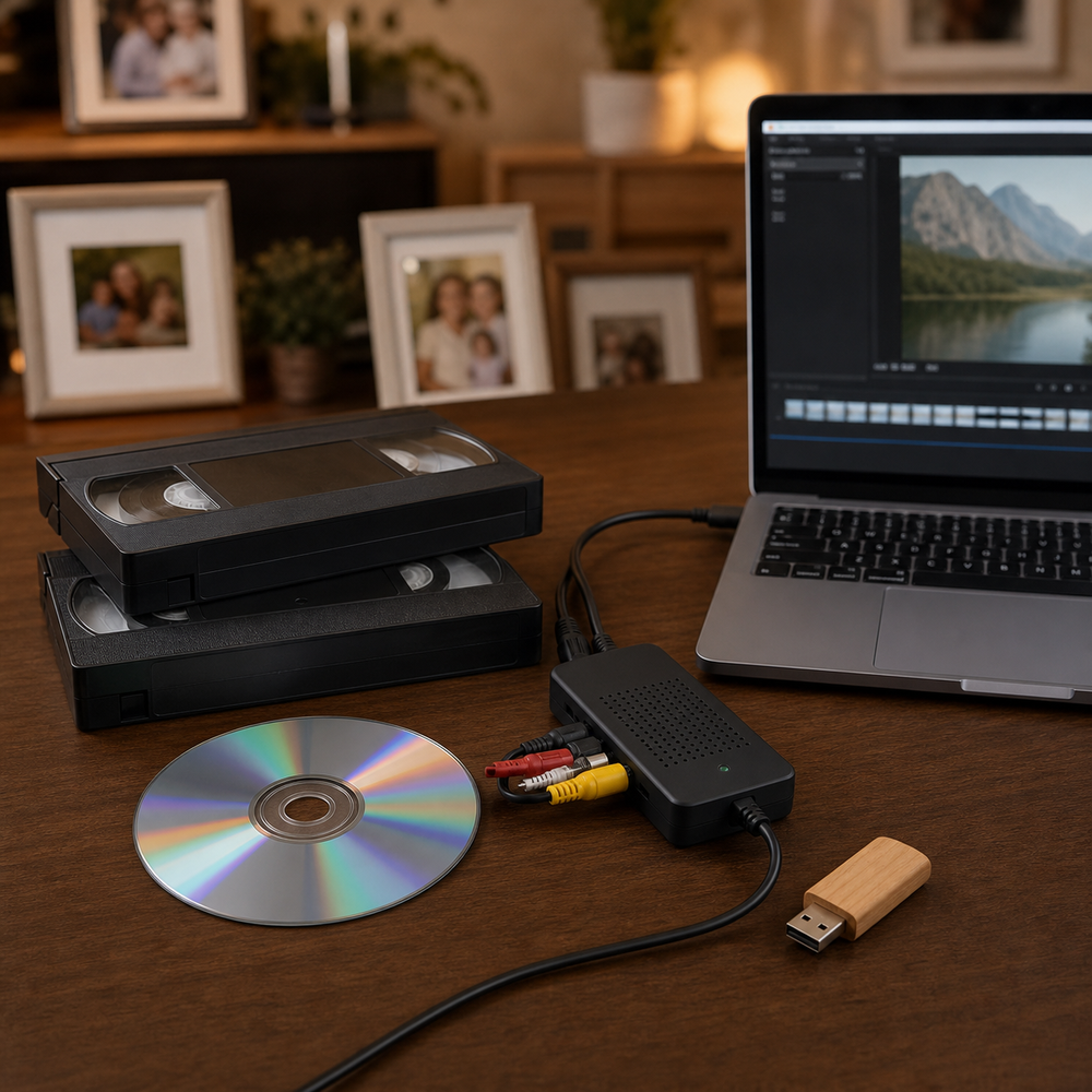 VHS & DVD to Digital Transfer